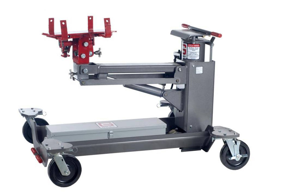 Gray HTCJ-2000 2,700 lb. Heavy Duty High Rise Transmission Jack