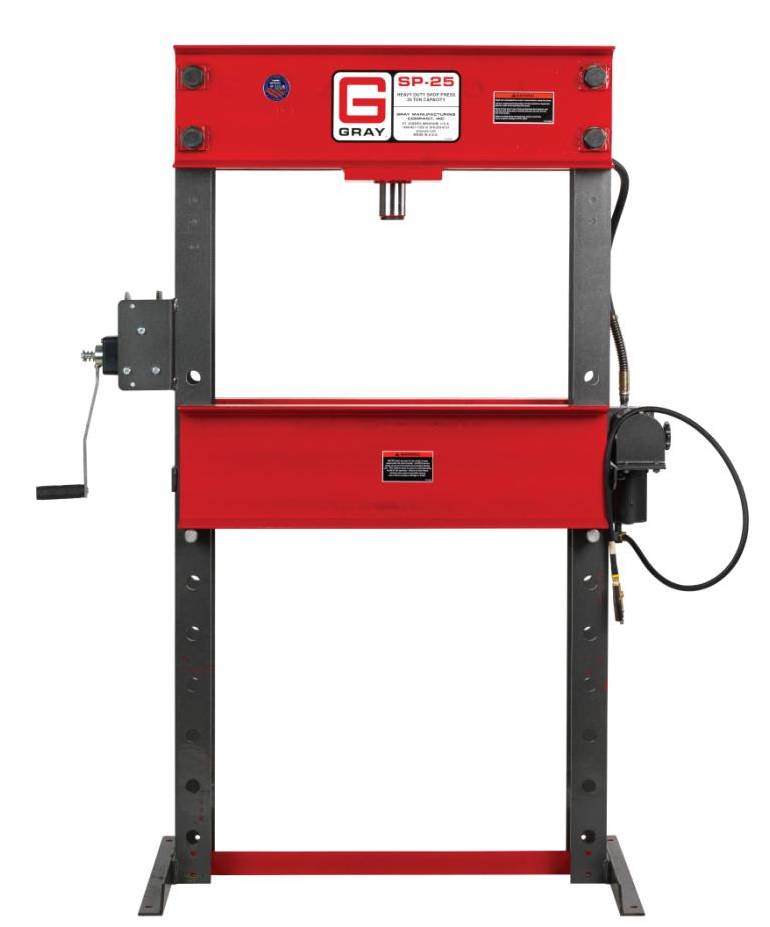 Gray SP-25 Air 25 ton Shop Press - Air
