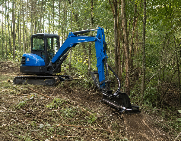Blue Diamond brush cutter attachment for clearing heavy vegetation
