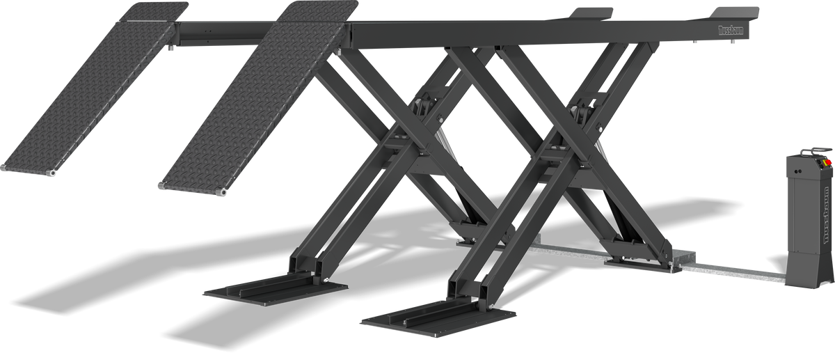 Nussbaum UNI LIFT scissor and alignment vehicle lift