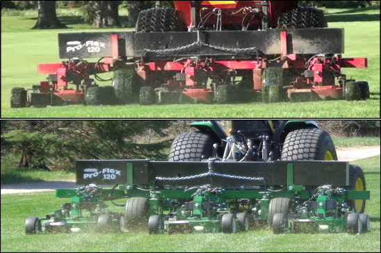 Progressive Turf Pro-Flex 120 — manufacturer field photo